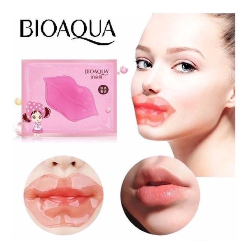 Mặt nạ môi collagen dưỡng môi căng bóng hồng hào mask môi nội địa trung