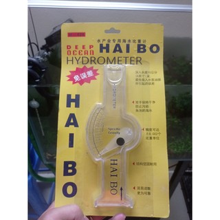 Thước đo độ mặn hồ cá.
