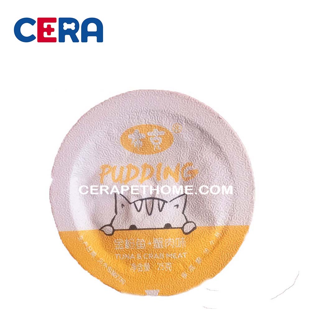 Bánh Thưởng - Pudding Thạch Sữa Dê Cho Mèo 15g (1 Viên)