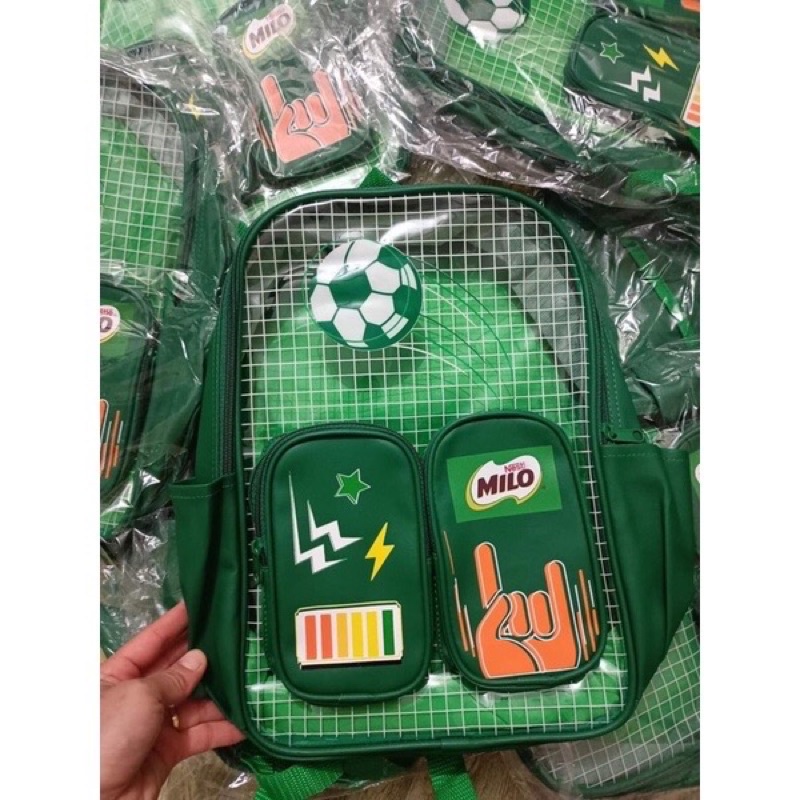 Balo trong cao cấp - quà tặng sữa Milo