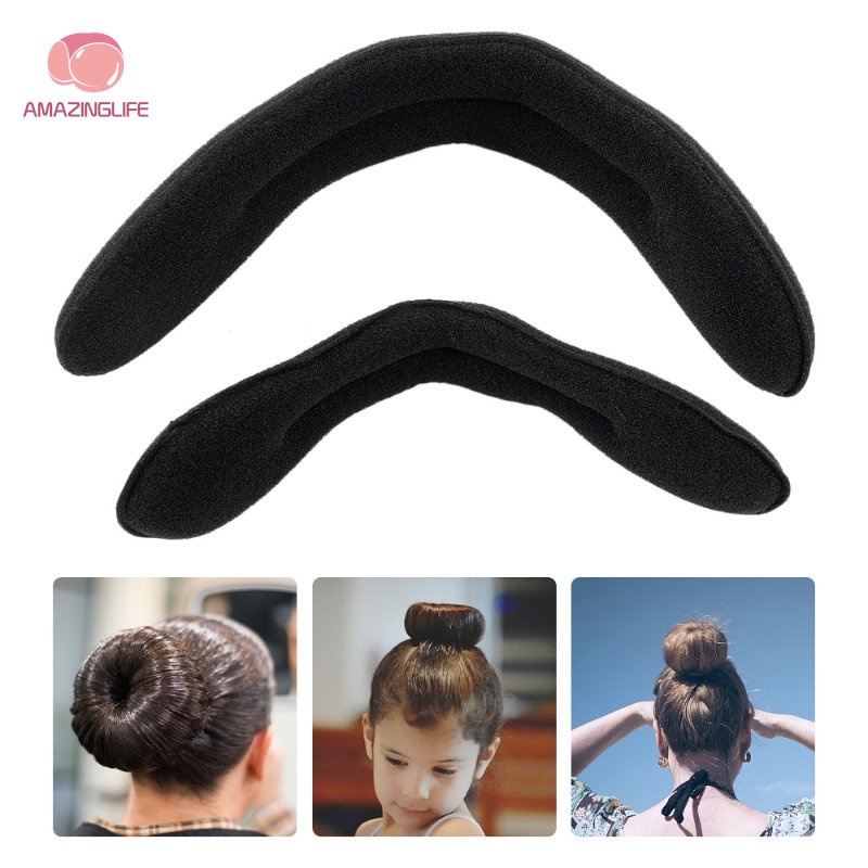 Dụng Cụ Tạo Kiểu Tóc Xoăn / Búi Tóc Bằng Nhựa DIY