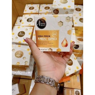 Kem face trắng da men gạo nicos