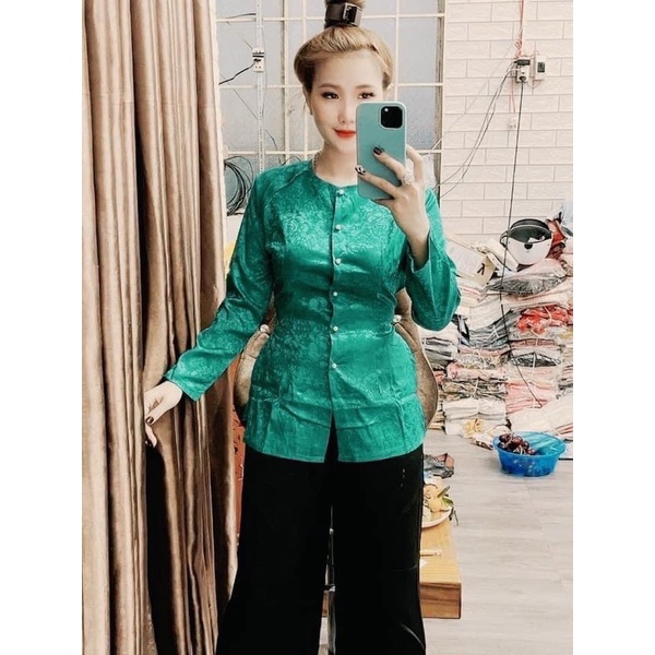 SET ÁO BÀ BA QUẦN ĐEN