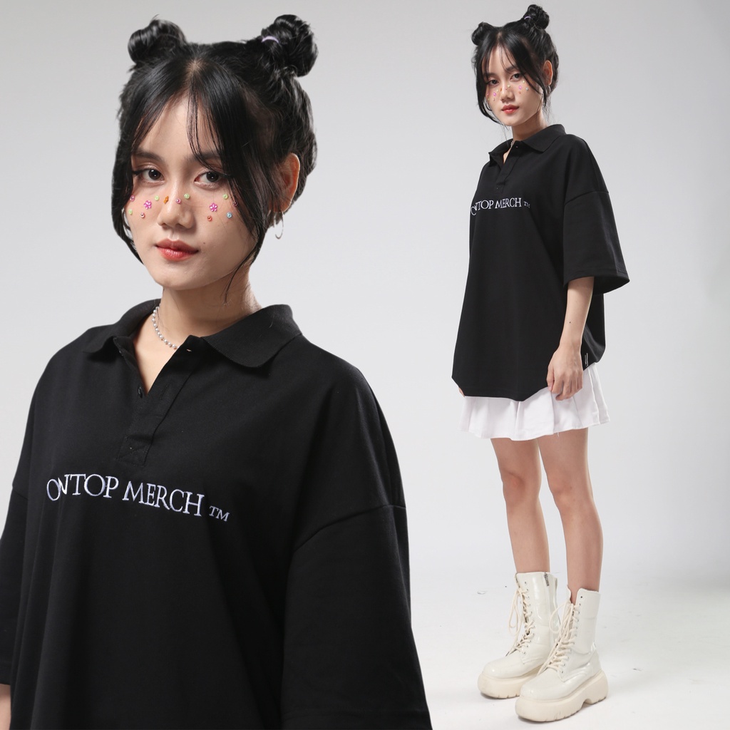 Áo polo form rộng basic local brand ONTOP Polo Ontop Merch - O20-T7