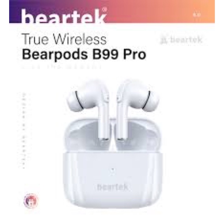 Tai nghe bluetooth không dây BEARTEK Bearbuds B99 – Chạm cảm ứng – Thời gian sử dụng lên tới 4h