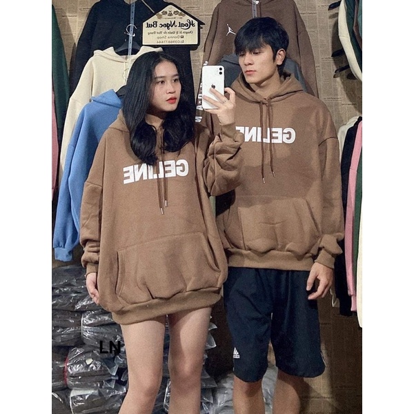 Áo hoodie Geline mũ 2 lớp TH6