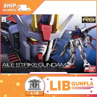 Đồ chơi mô hình lắp ráp Bandai Gundam RG 1/144 Aile Strike Gundam