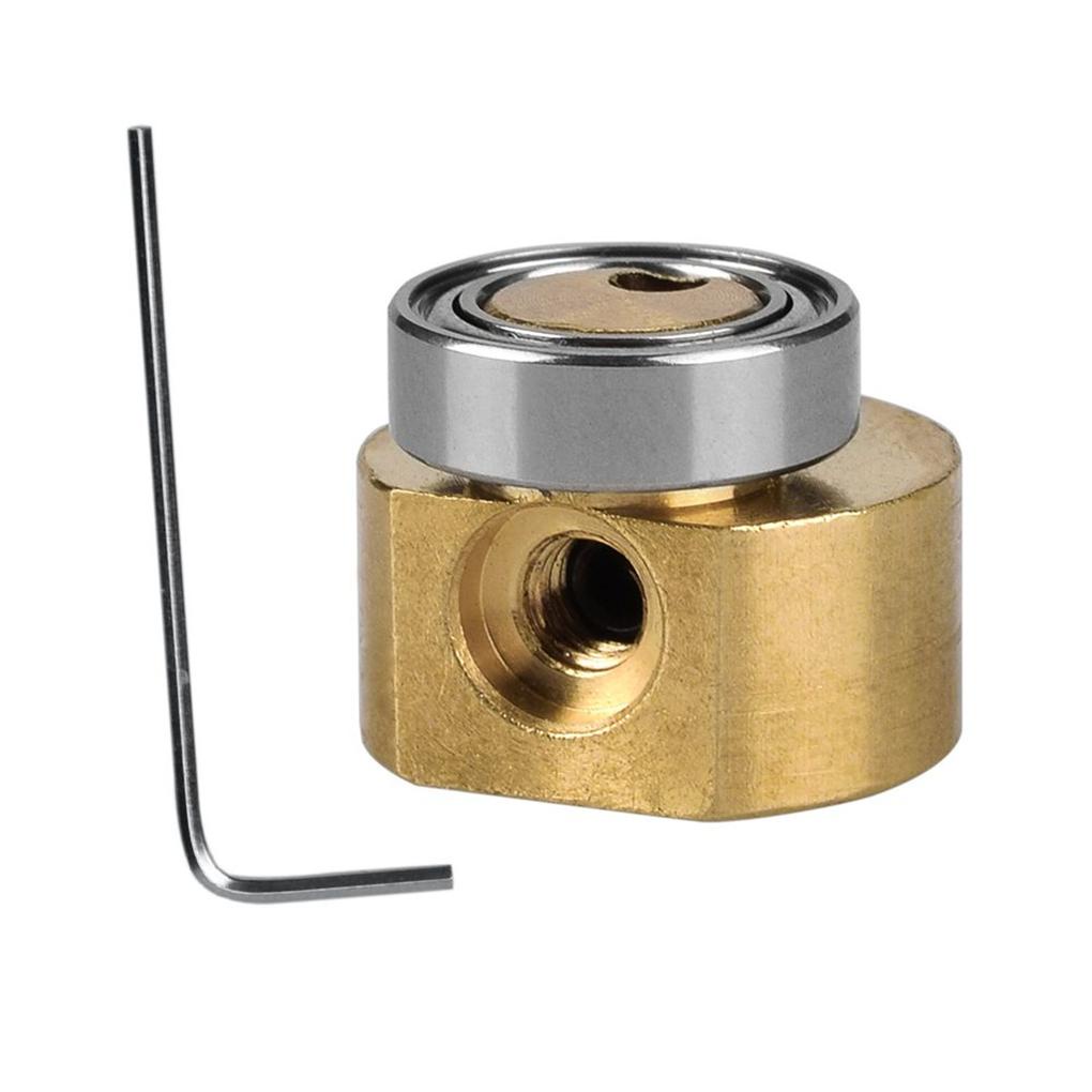 Bánh Xe Xoay Bằng Thép Không Gỉ 5mm Kèm Cờ Lê Lục Giác