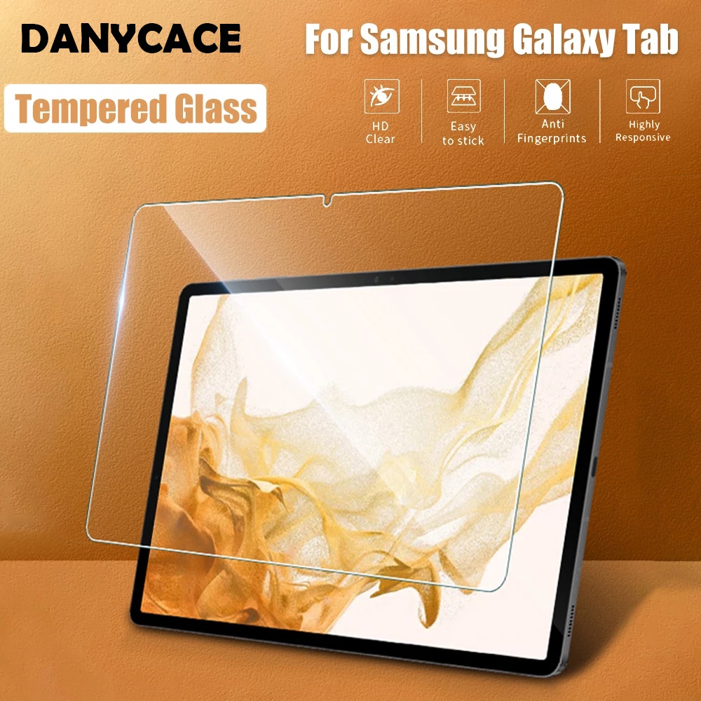 Kính Cường Lực Bảo Vệ Màn Hình Máy Tính Bảng Samsung Galaxy Tab S8 S7 S6 lite S5E S4 Tab A8 A7 lite 10.5 10.1 11