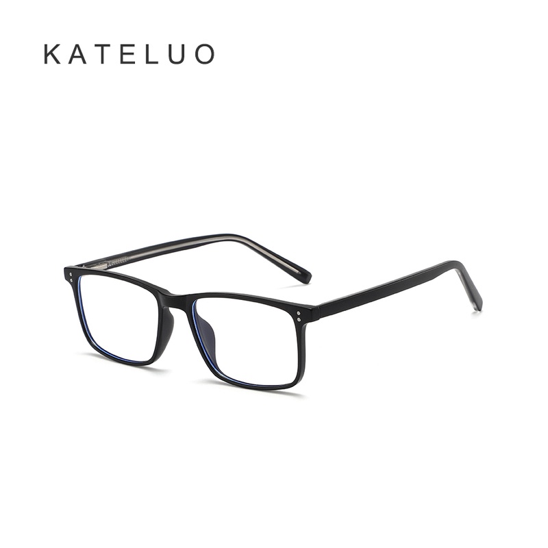 Mắt kính Kateluo 211210 chống ánh sáng xanh thời trang vintage cho nam nữ