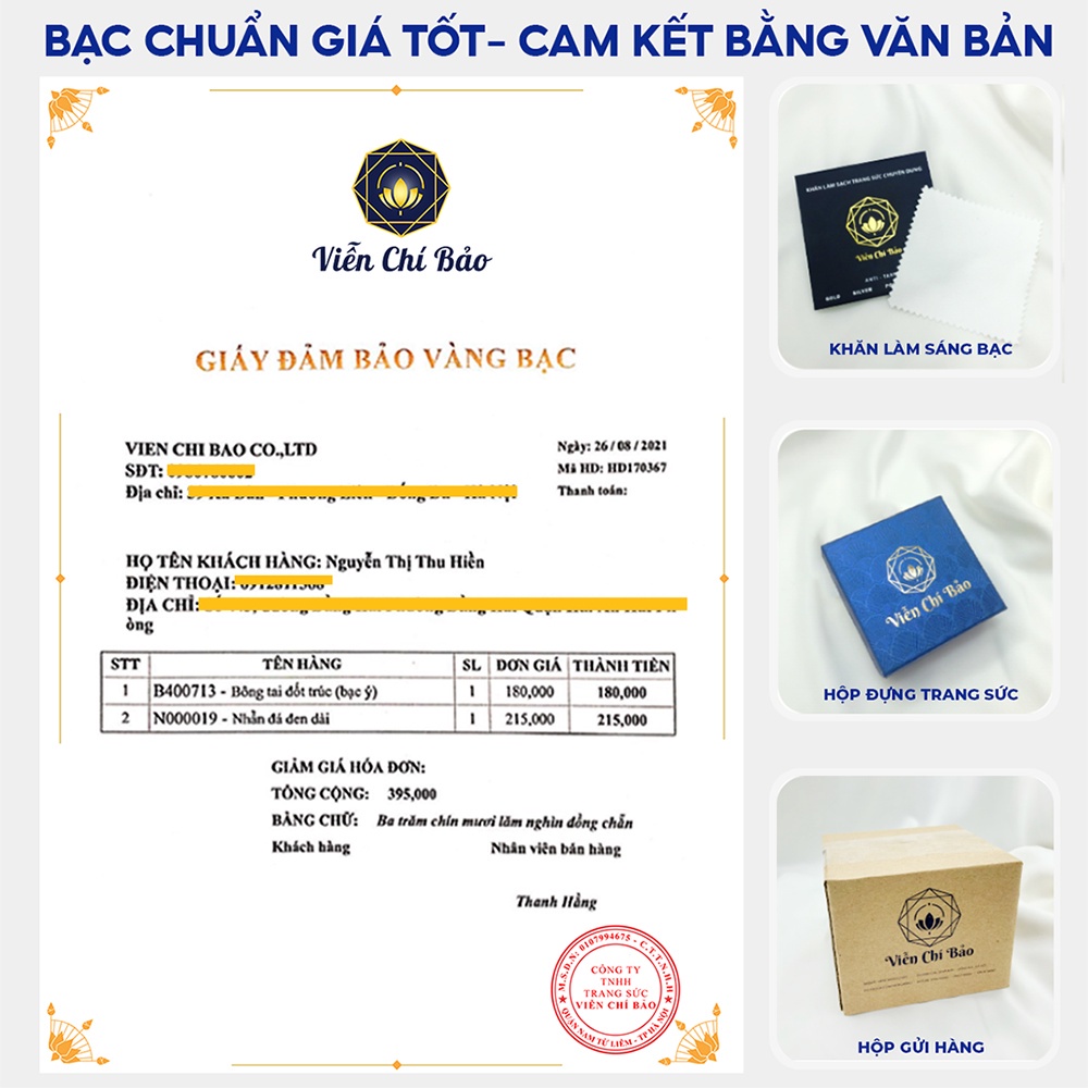 Dây chuyền tròn lồng chất liệu bạc 925 thời trang phụ kiện trang sức nữ Viễn Chí Bảo D000382