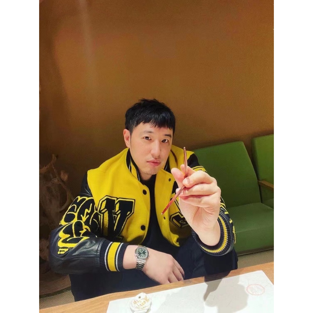 Áo Khoác Bóng Chày Louis Vuitton Thêu Logo LV 21FW Thời Trang Cho Nam Và Nữ