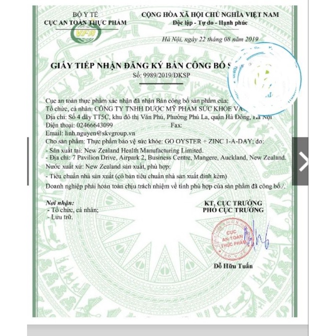 Tinh chất hàu Oyster plus ZinC hỗ trợ tăng sinh lý nam  cải thiện sinh lý 120 viên dành cho người từ 18 tuổi