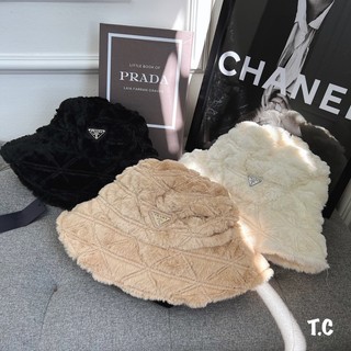 MŨ LÔNG TRÁM PRADA SIÊU ĐẸP