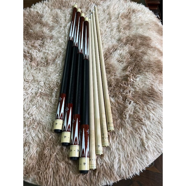Cơ Bida Líp Tay Da - Gậy Bida Diamond Chơi Líp Tay Da đã nâng cấp đầu tẩy Nicest - Gậy Bida Clb Giá 