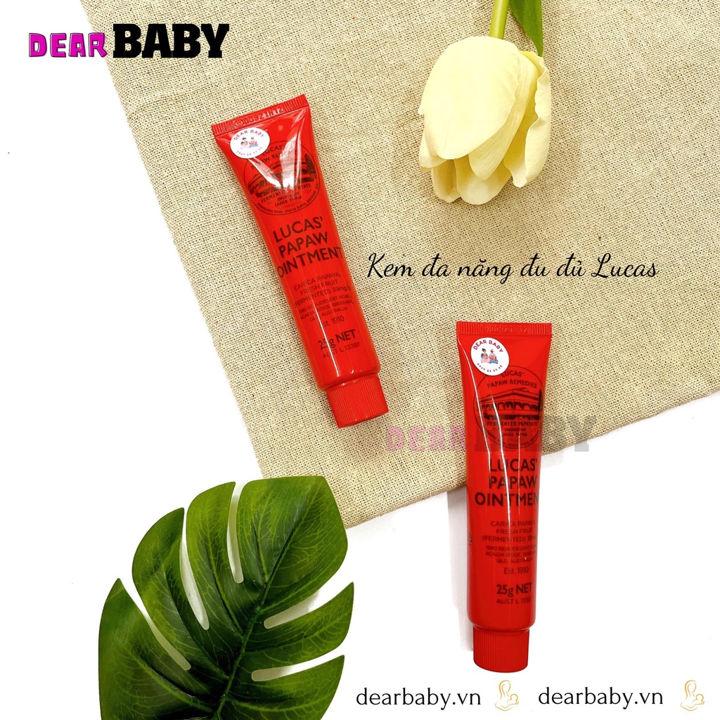 Kem Đa Năng Lucas Papaw Ointment 25g
