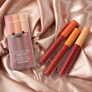 XẢ HÀNG LỖI HỘP Set Son 3c HUDAPRO son kem lì lâu trôi mềm mịn sỉ rẻ matte lipstick makeup we store