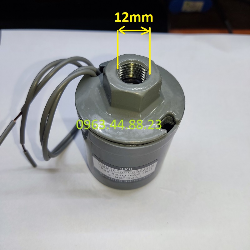 Rơ le máy bơm tăng áp ren trong 12mm, 14mm và ren ngoài 21mm