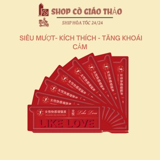 Gel Bôi Trơn gốc nước tăng khoái cảm kích thích nữ giới gói 2ml