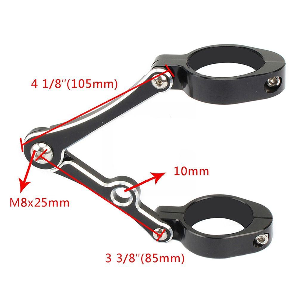 1 Cặp Giá Đỡ Đèn Xi Nhan 39-41mm Cố Định Chuyên Dụng Cho Xe Mô Tô SHOUKEY