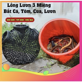 Lồng Bắt Lươn,Cua,Cá 3 cửa