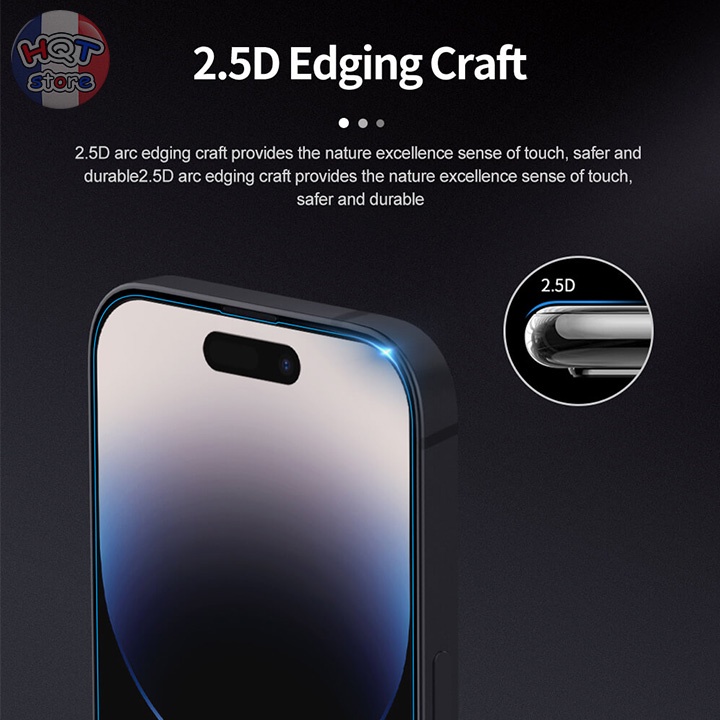 Kính cường lực Nillkin Amazing H+ Pro cho IP 14 Pro Max / 14 Pro Chính Hãng
