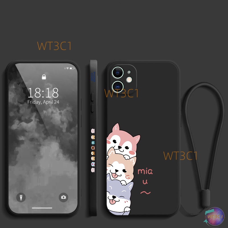 Thú Cưng Dễ Thương Cho Ốp Lưng iPhone 11 11 Pro 11 Pro Max X xs xs Max XR 7 8 Plus Ốp Điện Thoại Mềm In Hình
