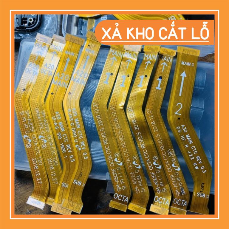 Cáp nối main sạc,nối màn hình Samsung A20 A30 A50 M10 M20 rin bóc máy . BH 1 năm