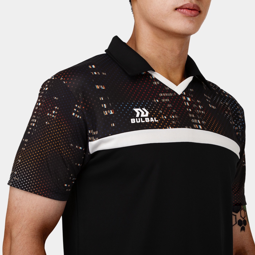 Áo Cầu Lông Nam Nữ Bulbal Glitch BAT1006, Chất Vải Bul-Wave Thoáng Mát, Dùng Trong Tập Luyện Và Thi Đấu Cầu Lông