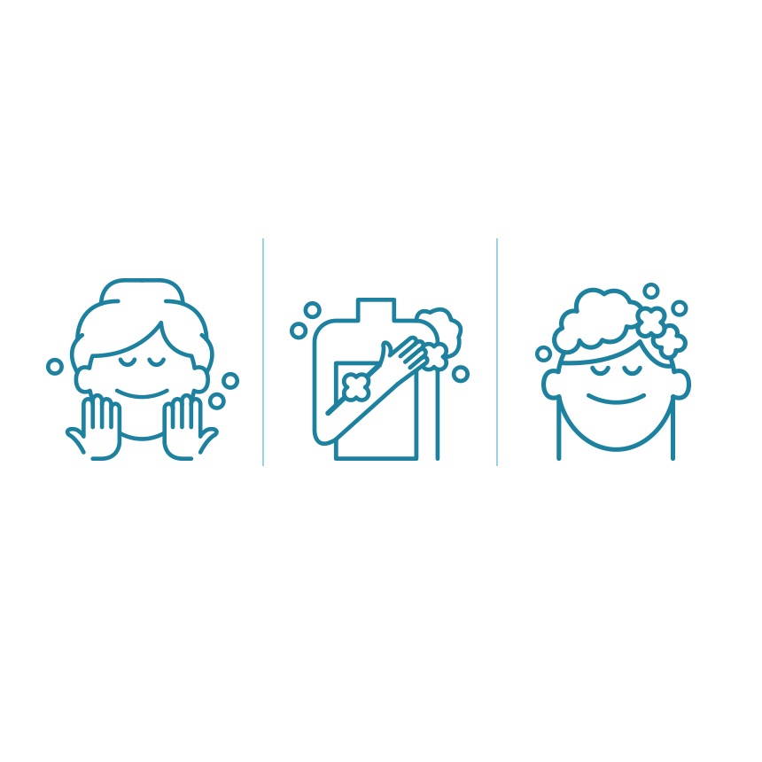 ILLIYOON Ceramide Ato 6.0 Top to Toe Wash 500ml / Sữa tắm đơn giản tất cả trong một cho mặt, cơ thể và tóc