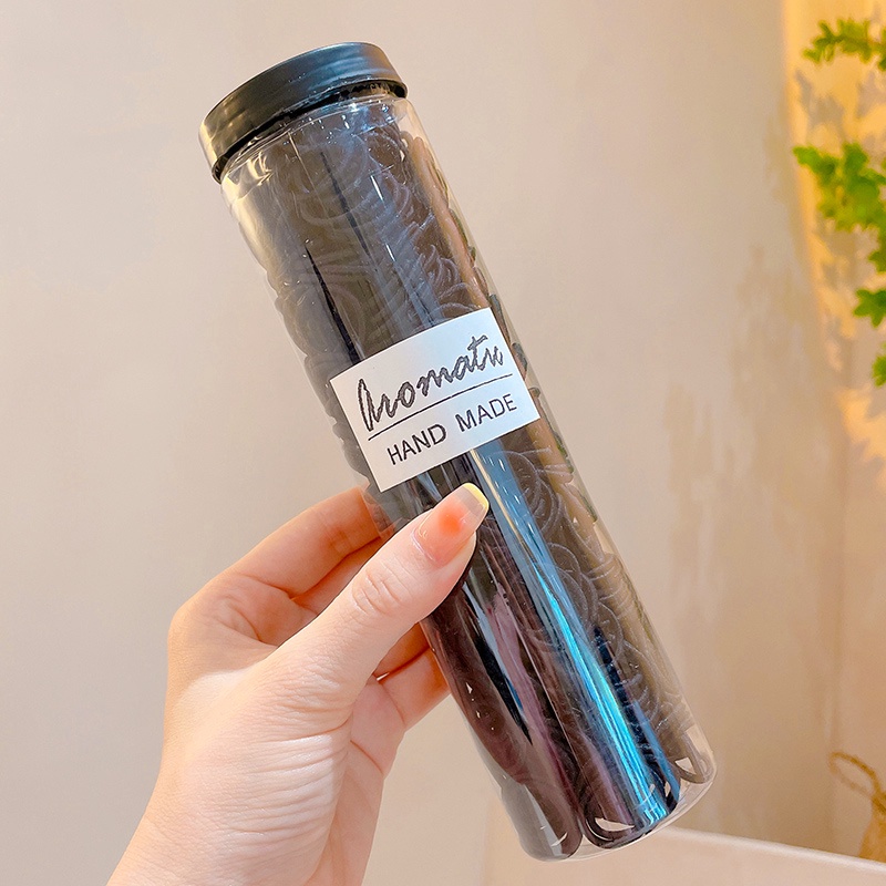 Hộp 300 Dây Buộc Tóc Cao Su Co Giãn Phong Cách Hàn Quốc Cho Nữ