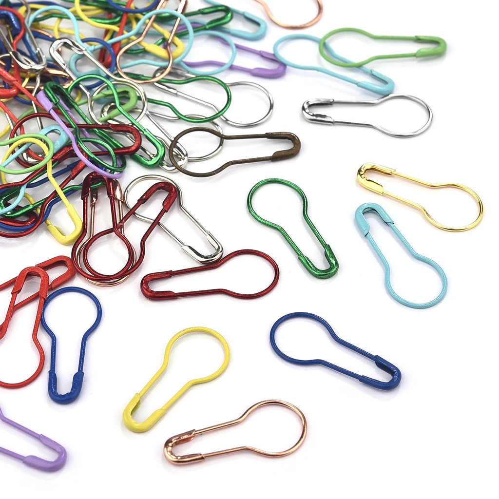 Bộ 50/20 Pin nhựa đánh dấu khối bông DIY và 100 chiếc Gourd Nails Gourd Nails Văn phòng phẩm Nails