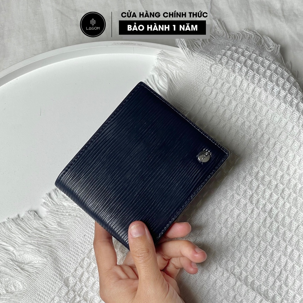 Ví nam Da thật có ngăn để ảnh LAGOM - Epi Bifold Wallet