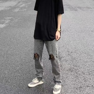 Quần jean xám nam nữ slimfit phong cách trẻ trung năng động - j1