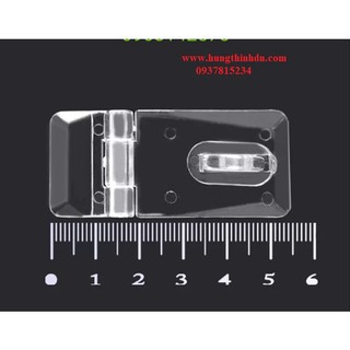 Combo 10 bộ Chốt Khóa Mica, Bộ khóa cửa tủ mica, nắp mica