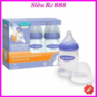 ⚡️ Bình sữa Lansinoh momma 160ml/240ml (đủ size núm)