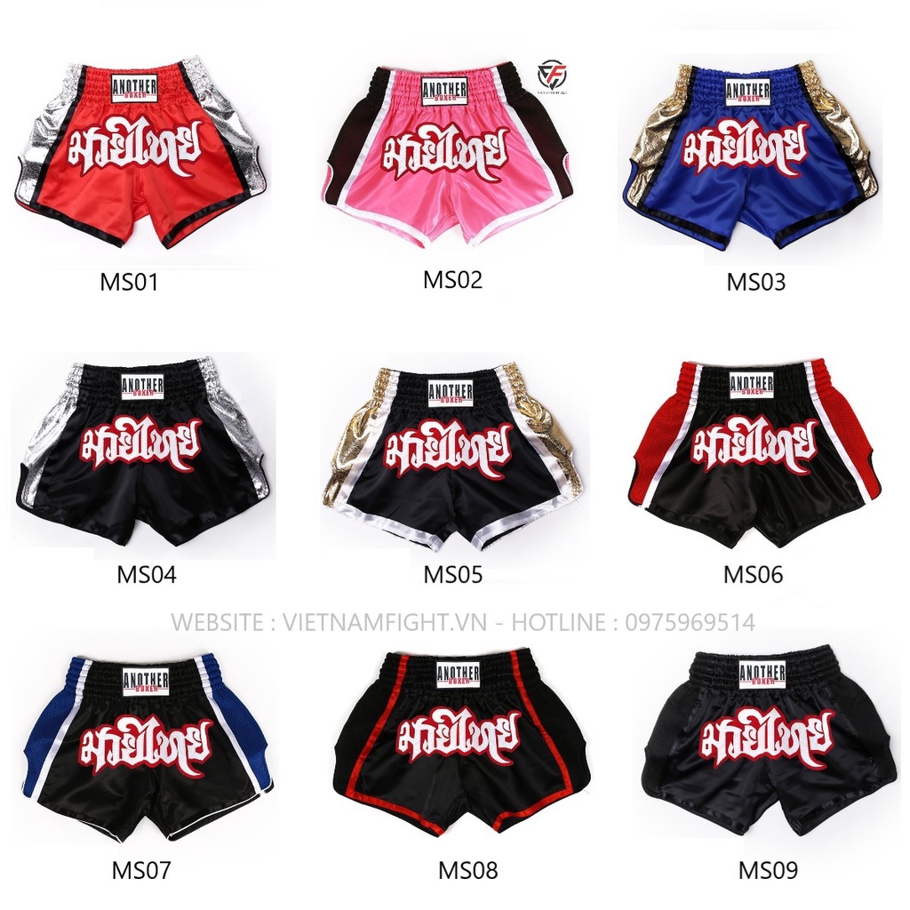 Quần võ thuật Muay Thái - KickBoxing - Boxing