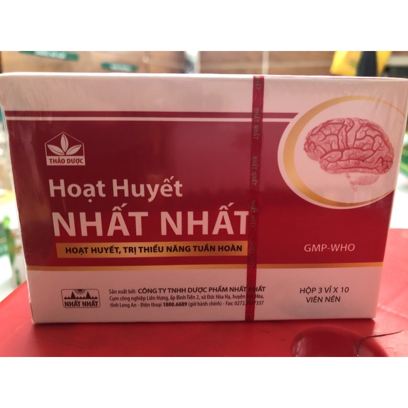 hoạt huyết nhất nhất