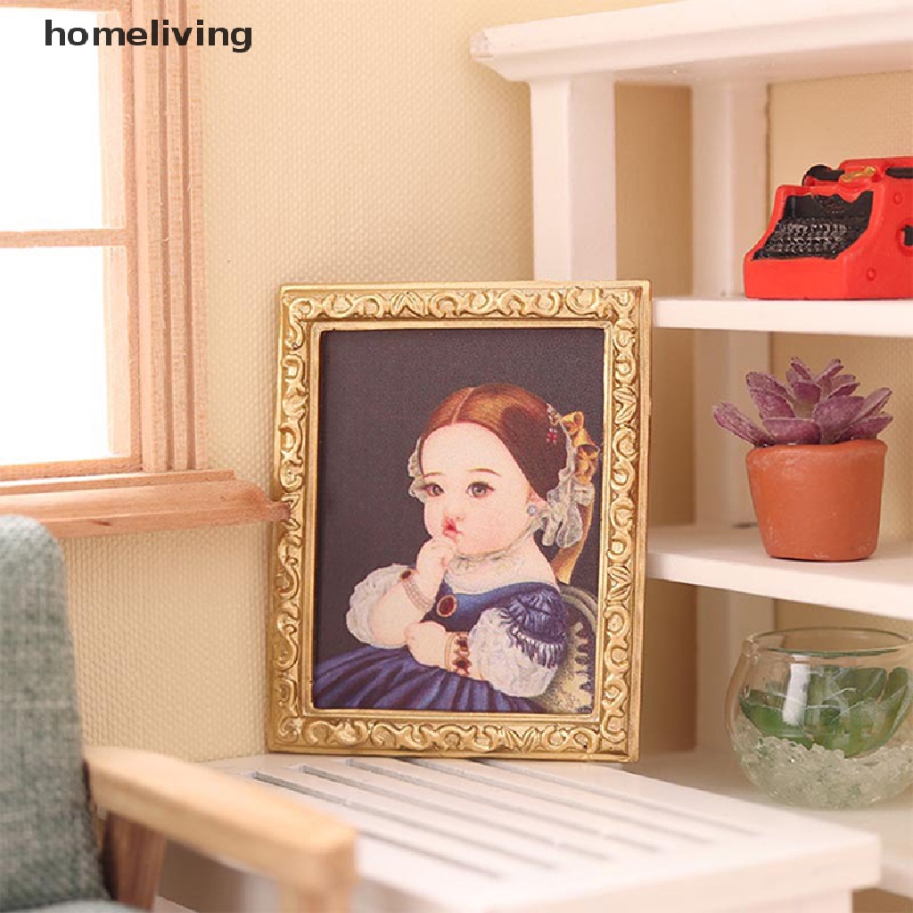 Mô Hình Khung Ảnh Mini 1: 12 Ob11 Tự Trang Trí Nhà Búp Bê