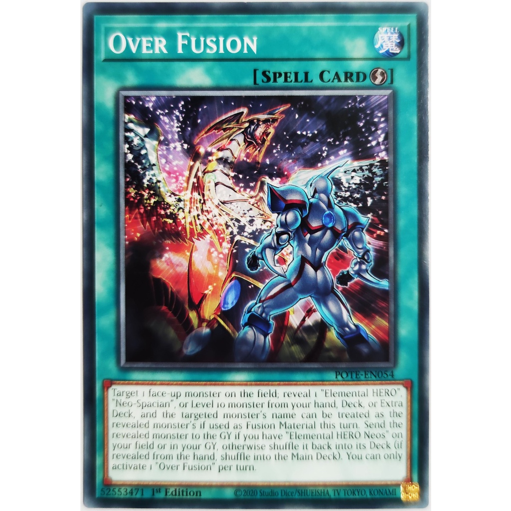 [Thẻ Yugioh] Over Fusion |EN| Common