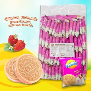 Bánh cookies lai phú kem dâu 1kg