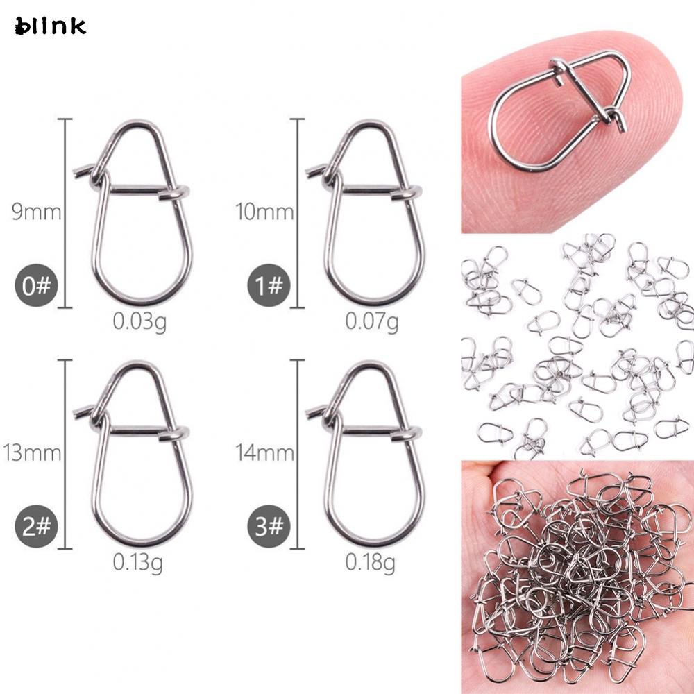 Set 100 Ghim Inox Hình Quả Bầu Chuyên Dụng Cho Câu Cá