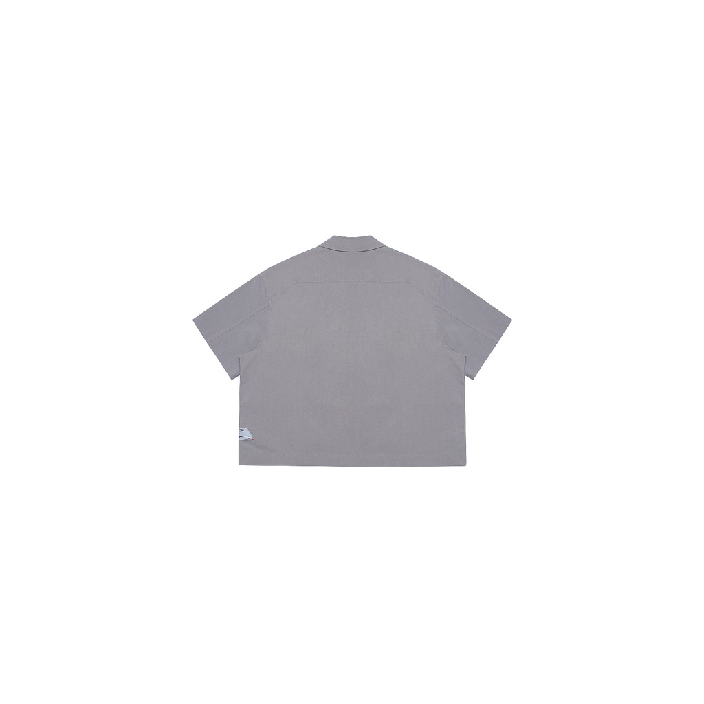 Áo Sơ Mi Khóa Zip Beuter Fossil Boxy Zip Shirt