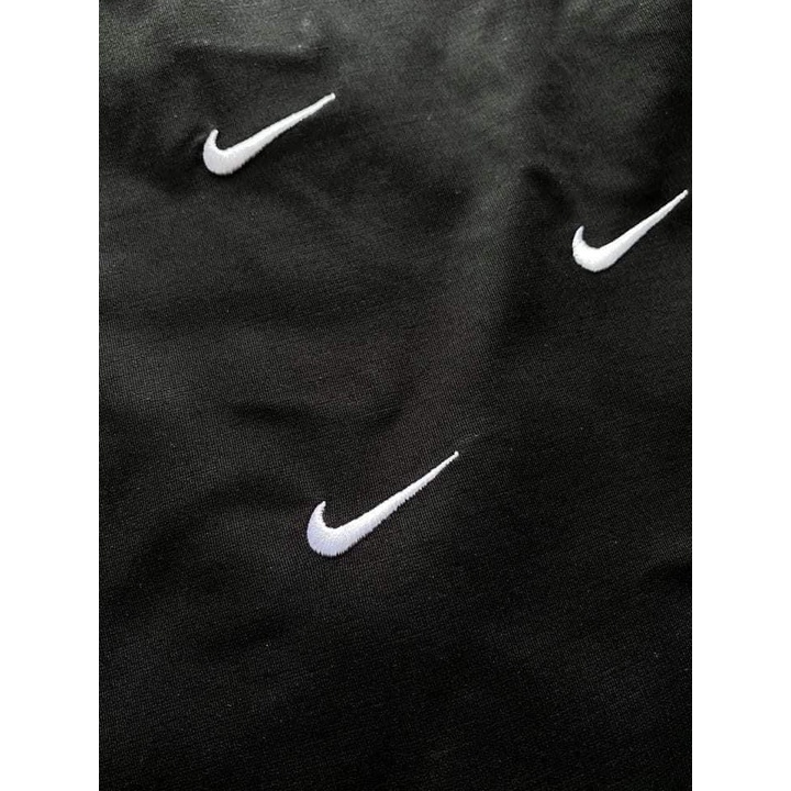 Áo Thun Nike Thêu swoosh logo thêu Hàng chuẩn - Áo Thun Tay lỡ - Áo phong nike repsaigon