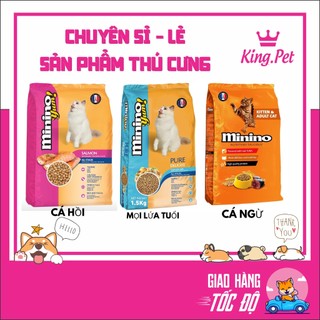 MININO VỊ CÁ NGỪ CHO MÈO MỌI LỨA TUỔI gói 480g với 1kg3