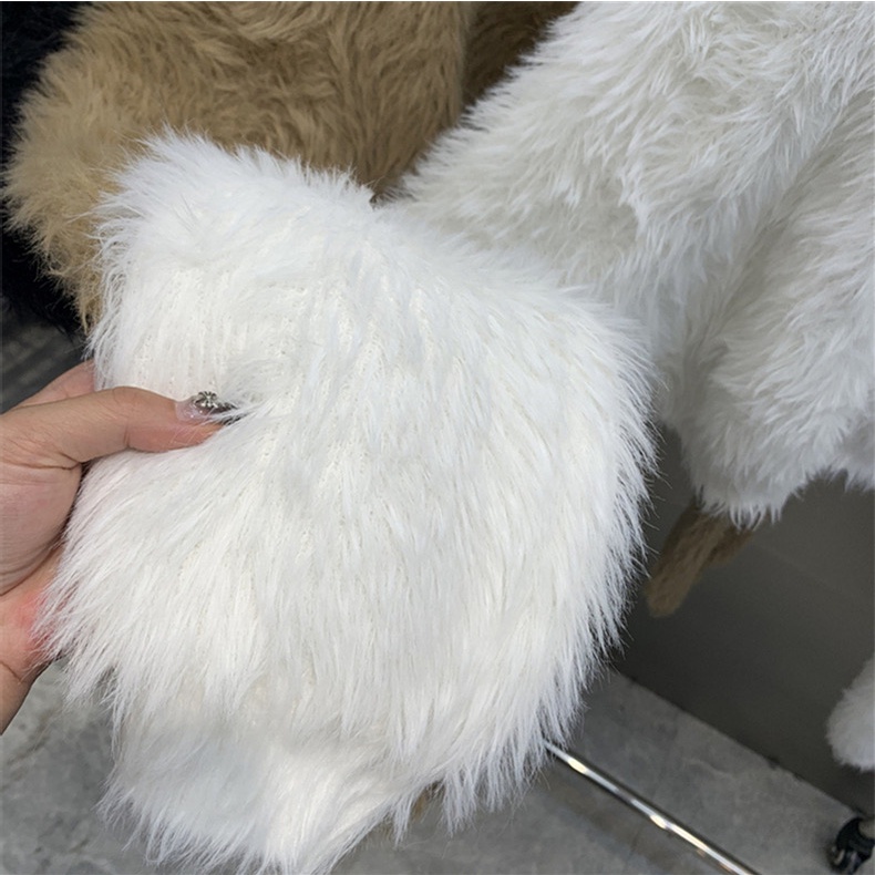 Áo Len Lông Bo Chun LSEOUL L0137 Chất Dày Dặn Mềm Mại Nữ Tính