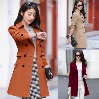 Áo khoác kaki form dài blazer cao cấp du lịch mùa đông size M L Xl 2Xl