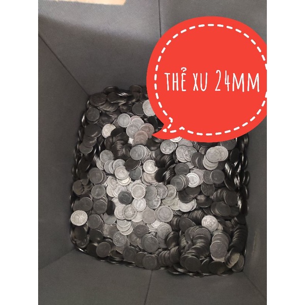 Xu thẻ game 24mm  qua sử dụng 95-99%