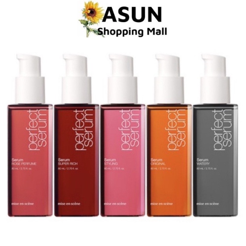 Dầu Dưỡng Tóc Mise En Giữ Nếp Tóc Uốn, Nuôi Dưỡng Từ Sâu Scene Perfect Serum 80ml Hàn Quốc