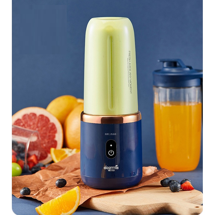 Máy Xay Sinh Tố Cầm Tay Mini - Máy Xay Đa Năng Cầm Tay Sạc Điện